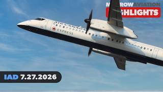 IAD Washington Dulles ✈ 7-27-2026 Highlights