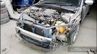 Кузовной ремонт. Покраска. Subaru Legacy. Body repair Кузовной ремонт. Покраска. Subaru Legacy. Body repair