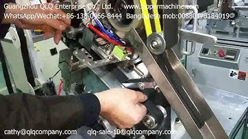 Nylon Zipper Slider Mounting Machine QLQ-SMM #Finished_zipper_machine #SliderMachines
