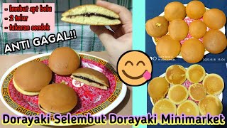 Dorayaki Selembut Dorayaki Minimarket || Dorayaki Selembut Bolu || Resep Dorayaki Teflon 2 Telur