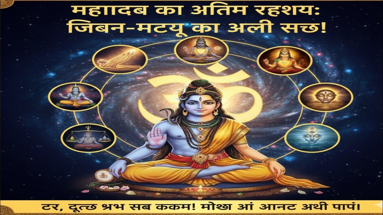 ॐ: महादेव के 5 महाज्ञान जो आपको 'शिव' बना देंगे! 🙏✨ #MahadevGyan