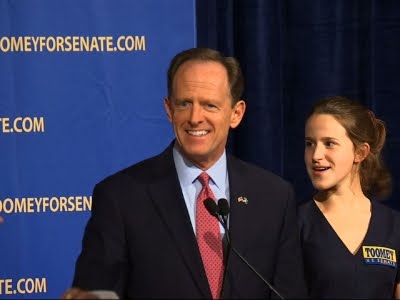 Pennsylvania Re-Elects GOP Senator Pat Toomey