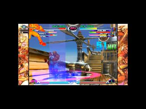 MvC2 Sentinel/Dhalsim 100% punish RP xx HSF loop to tag in FSD falling inferno relaunch K.O. 10/2/24
