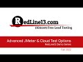 Advanced JMeter & Cloud Test Options