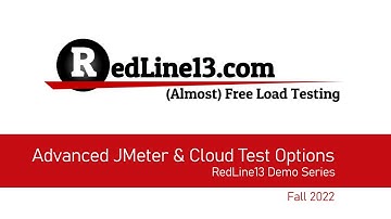 Advanced JMeter & Cloud Test Options