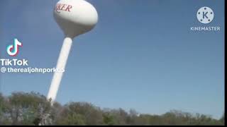 Characters Hiding A Water Tower Falling Lowercase U Alphabet Lore