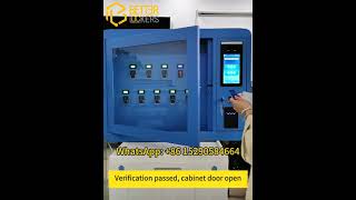 Operation process of RFID smart key management locker, smart key locker management system #kelockers