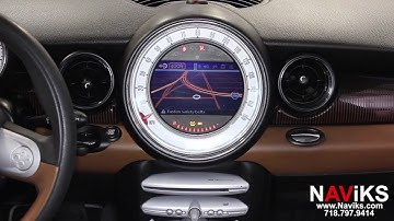 2009 Mini Cooper NAViKS Video Interface Add: Rearview Camera