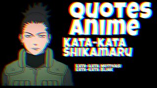 Kata-kata Shikamaru || Kata-kata Anime #anime #quotes #shikamaru #narutoshippuden