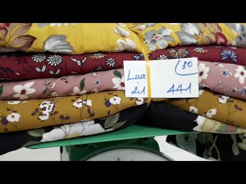 Video Bán Vải Ký Giá Rẻ Tặng Sách Cắt May 0963297788 - youtube