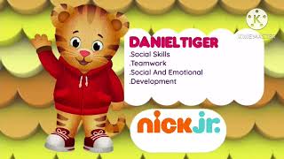 Nick Jr. The Smart Place To Play - Daniel Tiger’s Neighborhood - Curriculum Board - Nick Verison