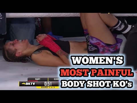 Women's Most Painful Body Shot Knockouts