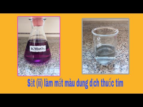 Video [FeSO4 KMnO4 H2SO4] Phản ứng oxi hoá - khử trong môi... - youtube