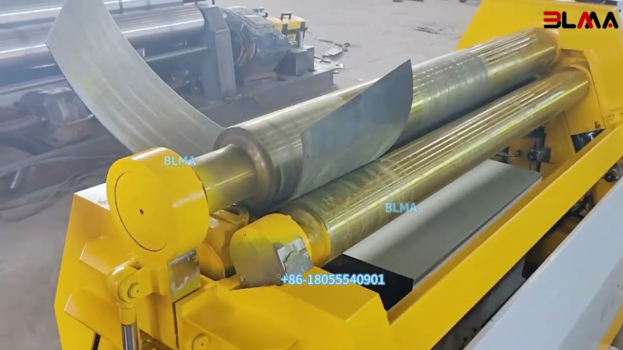 W12 6x1500 CNC Plate Rolling Machine | High Precision Metal Cone & Cylinder Forming