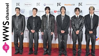 82MAJOR、圧倒的な強さを感じるライダース姿でレッドカーペットに登場！＜KCON JAPAN 2025＞