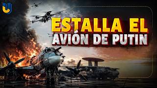 ¡ESTALLA EL AVIÓN DE PUTIN! Tu-95 y A-50 perdidos en un DÍA NEGRO para Rusia