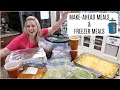 MAKE- AHEAD MEALS & FREEZER MEALS- BE ONE STEP AHEAD!!