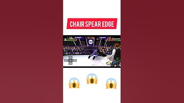 #wr3d edge massive spear chair 🪑🙅🔥 #wwe2k22 #gaming #youtubeshorts #gamingshorts
