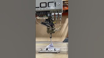 3D Printing with new lavender material on a large format 3D printer