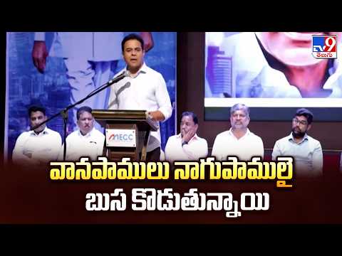 KTR : వానపాములు నాగుపాములై బుస కొడుతున్నాయి - TV9 - TV9