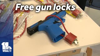 Free gun locks offered to curb gun incidents, deaths