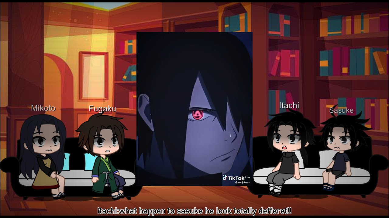 Past Uchiha Family's React to Sasuke || part 1 || #narutoshippuden #sauske #gachanaruto
