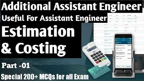 GPHC I Estimation & Costing I Part-1 Most IMP Questions for Additional Assistance Engineer I GSSSB