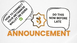Download lagu SIDRA LAST UPDATES: HOW TO CONNECT YOUR METAMASK WALLET ON SIDRA ✅✅STOP AND DO THIS NOW BEFORE LATE