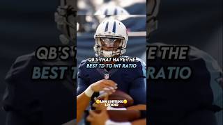 QB's That Have The Best TD To Interception Ratio ~ #shorts