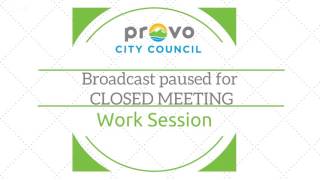 Provo City Council Work Meeting, August 2, 2016