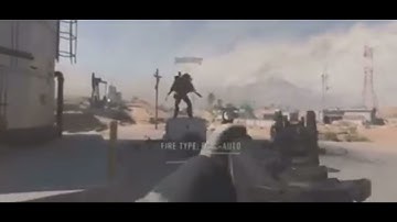 Tutorial on how to rocket jump in Call of Duty Modern Warefare 2