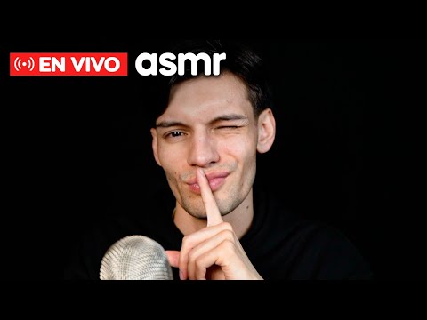 ASMR en vivo TENGO ALGO QUE CONTARLES...