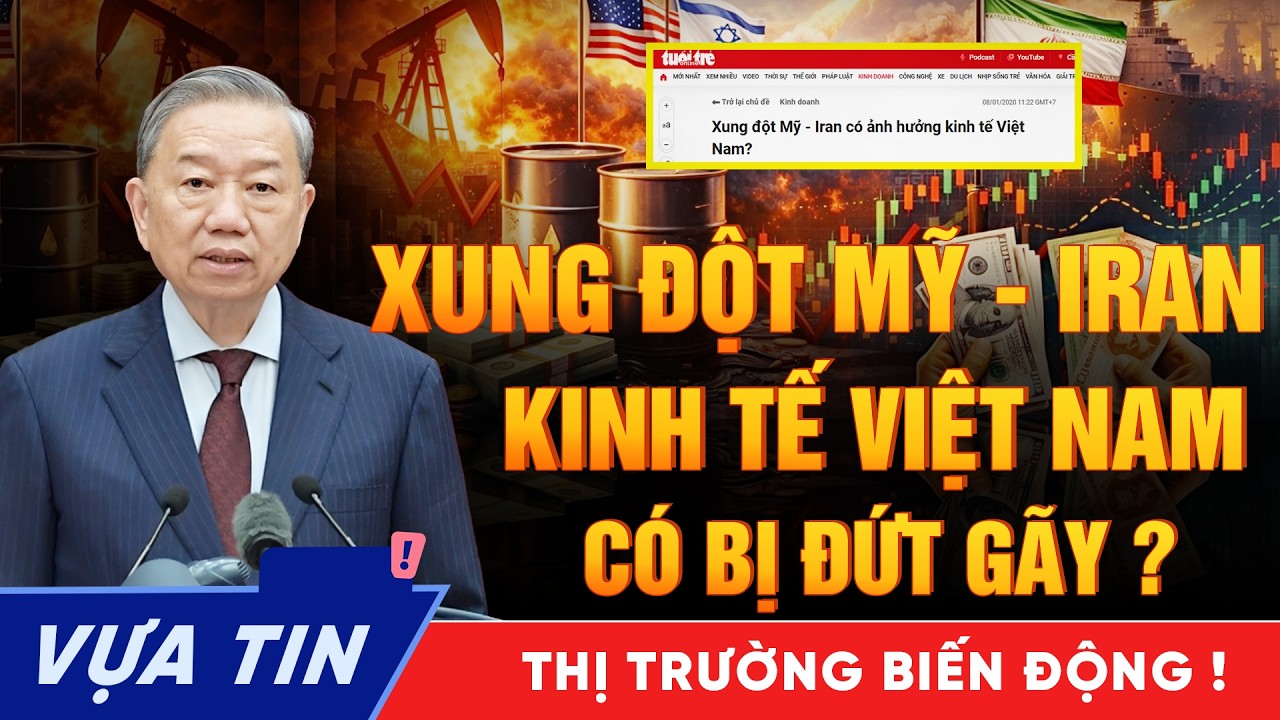 Mỹ - Iran đối đầu: Vàng chạm đỉnh, lãi suất nhảy múa, Giá dầu 150 USD, chuỗi cung ứng VN đứt gãy