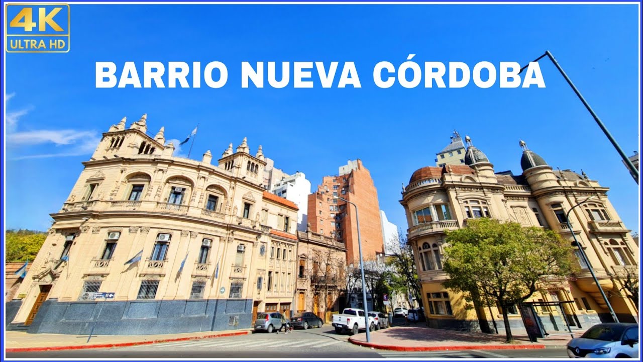 【4K】NUEVA CÓRDOBA - El Barrio Más Elegido por Miles de Estudiantes, Paseo del Buen Pastor ARGENTINA