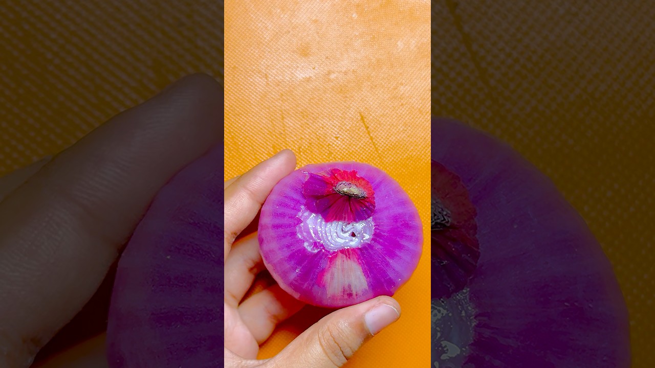 Amazing veg cutting skills 🥰🧅