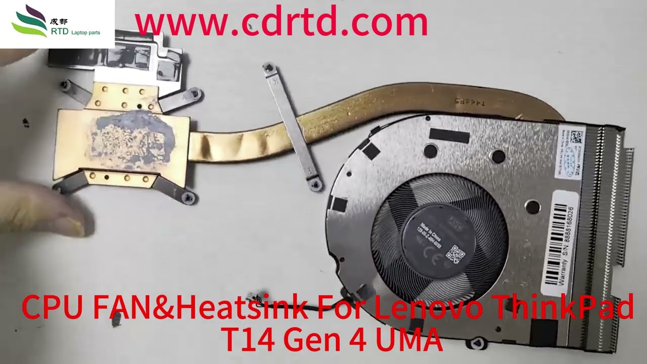 How to Replace For Lenovo ThinkPad T14 Gen 4 CPU FAN&Heatsink？