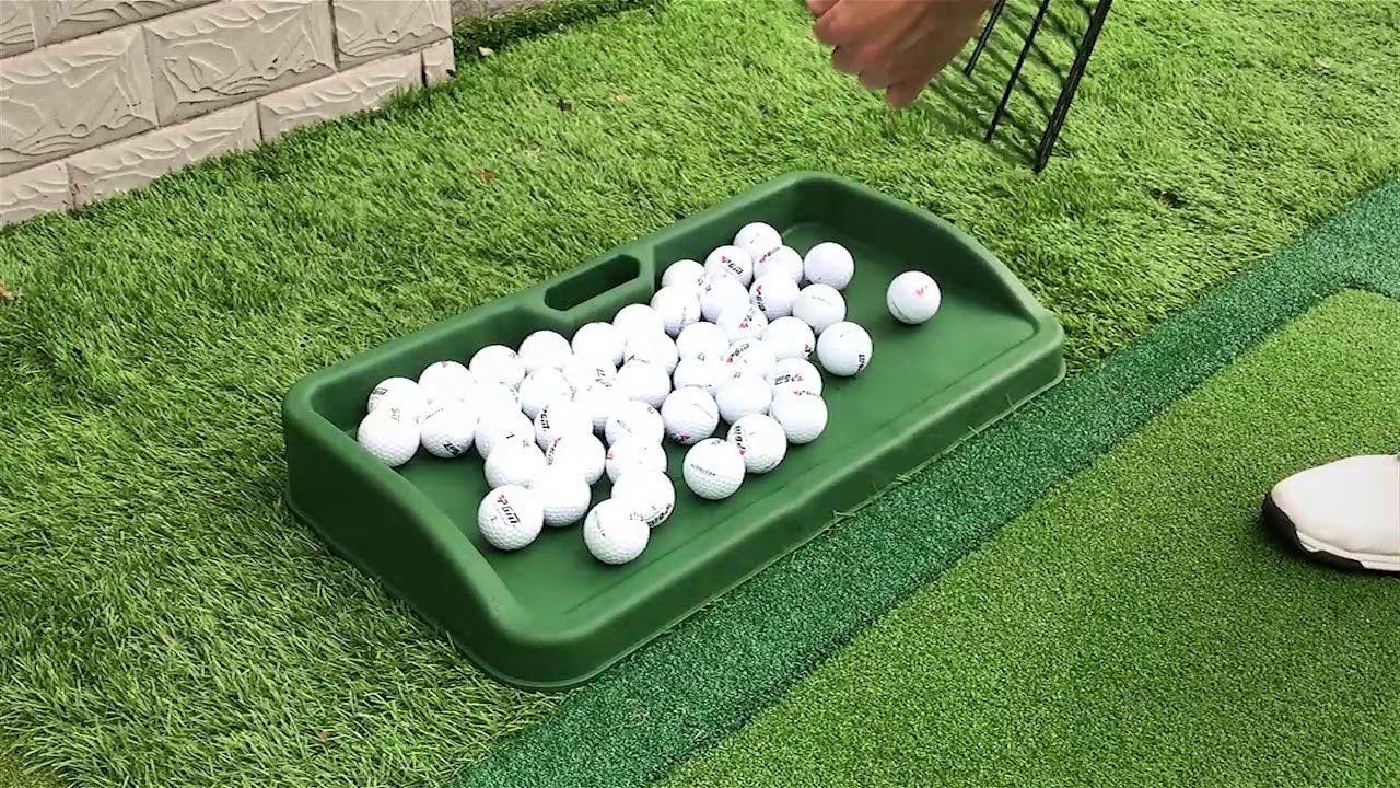 PGM Golf heavy duty golf ball tray QK005 YouTube