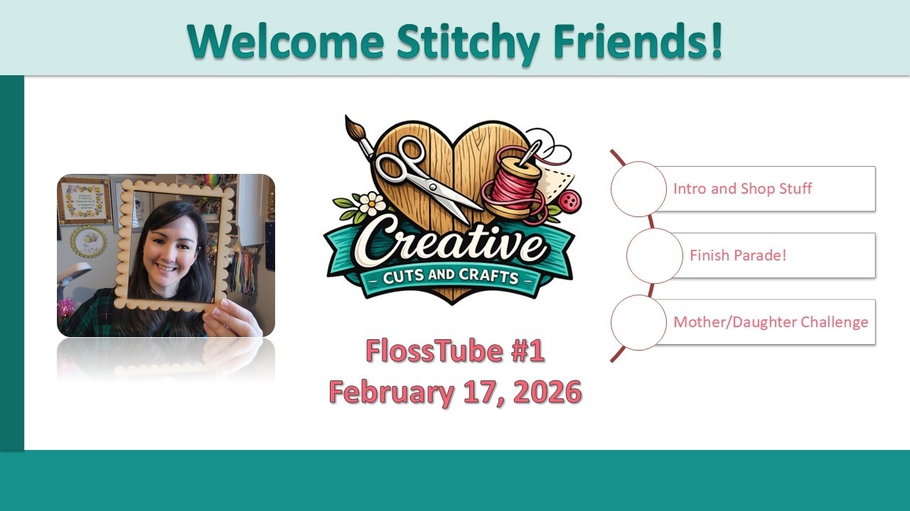 Flosstube #1  Introduction & Finish Parade!