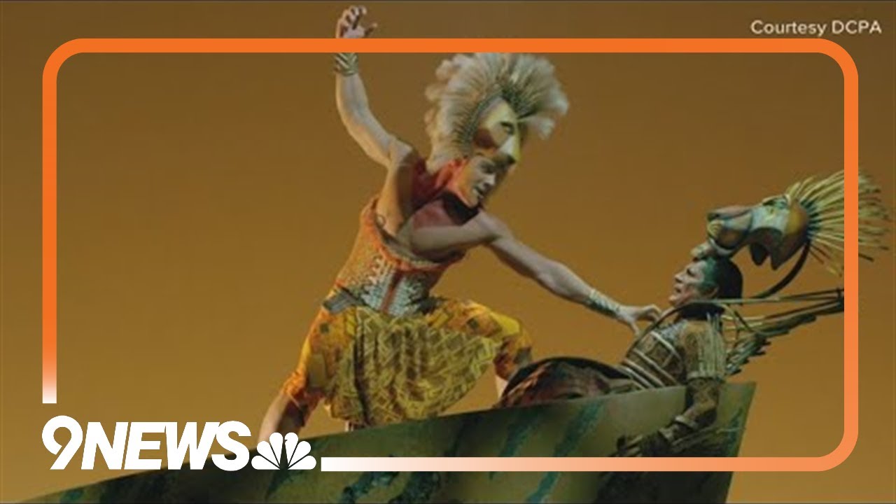 Backstage at the 'The Lion King' in Denver