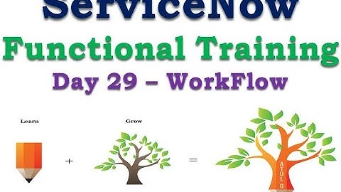 Batch2 :: Day 29 || Workflow || ServiceNow Functional Training || Quebec #Shorts #Short