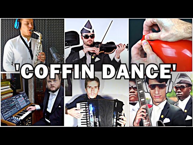 Who Played it Better: COFFIN DANCE MEME(Bass, Sax, Chicken, Flute, Guitar, Violin) class=