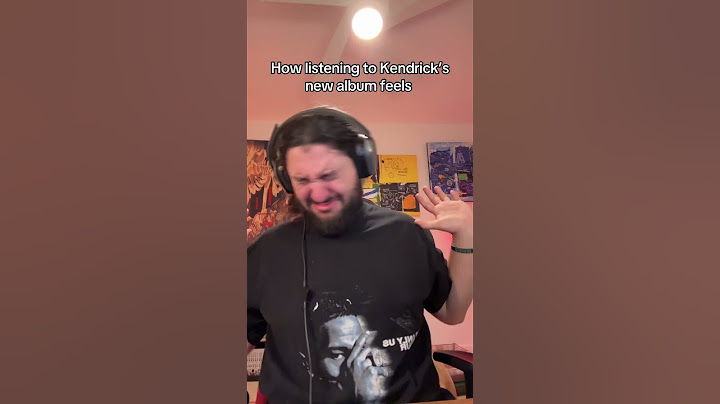 How listening to Kendrick’s new album feels