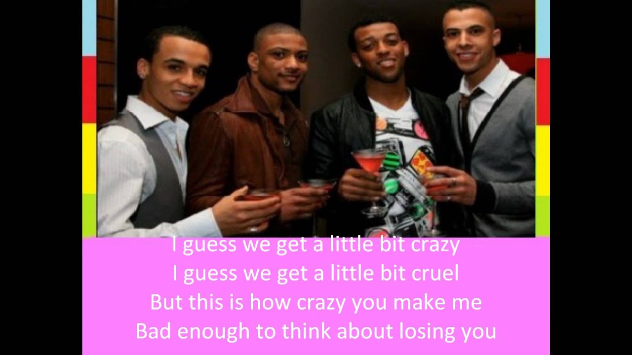 JLS Crazy For You Lyrics Video YouTube