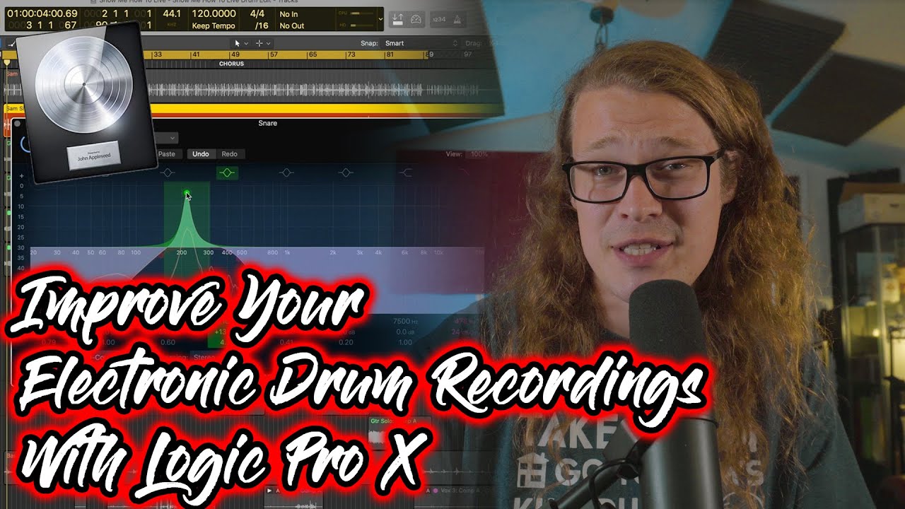 Improve Your Electronic Drum Recordings In Logic Pro X - YouTube
