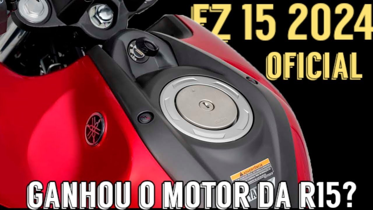 FZ 15 2024 Oficial. Ganhou o motor da R 15? - YouTube