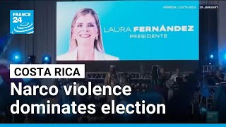 Costa Ricans head to the polls amid surge in narco violence • FRANCE 24 English