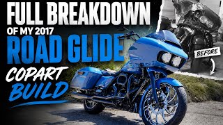 Everything I Did To My 2017 Road Glide  Build Reveal