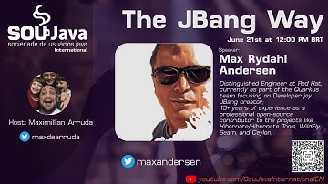SouJava Talks: The JBang Way by Max Rydahl Andersen