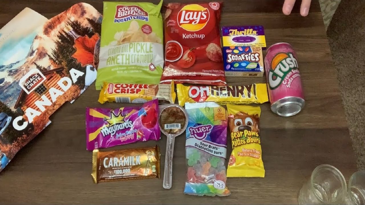 Snack Crate review September 2021 Edition for Canada!