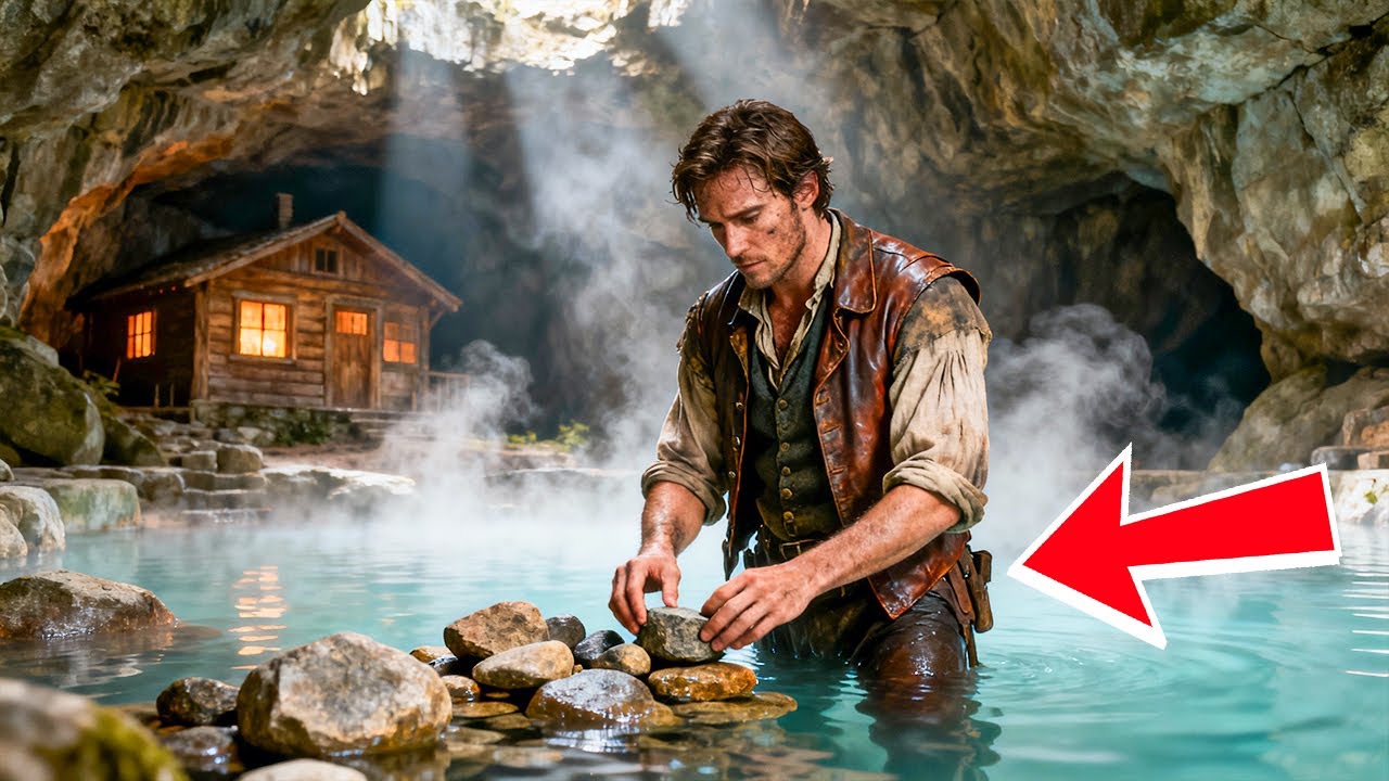 They Mocked His Cave Life — Until He Found a Hot Spring and Built Paradise They Begged to Enter